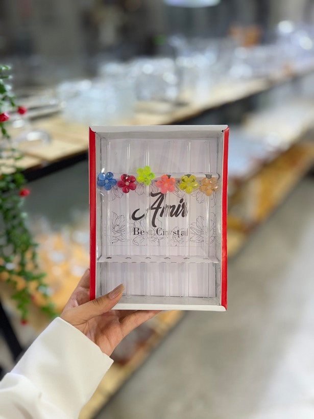 نی شیشه ای رنگی