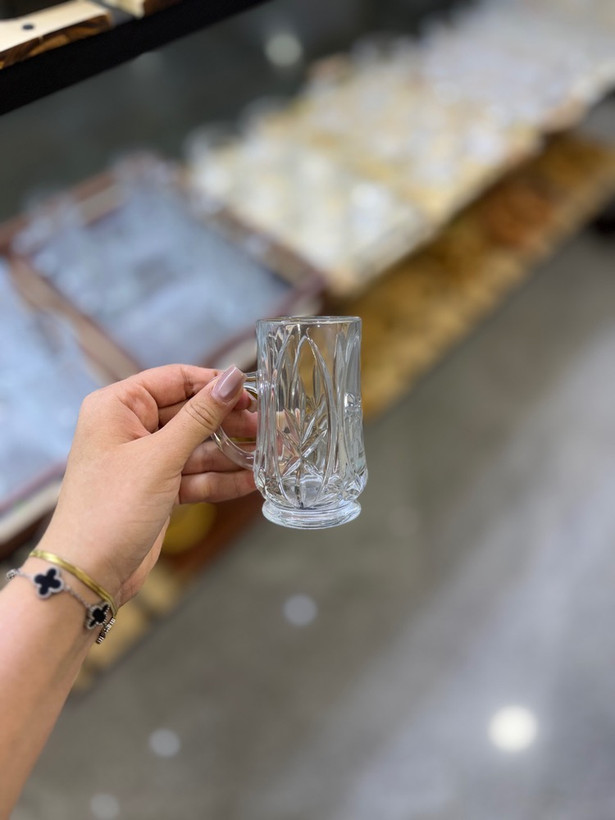 فنجان پاشا باغچه طرح دار