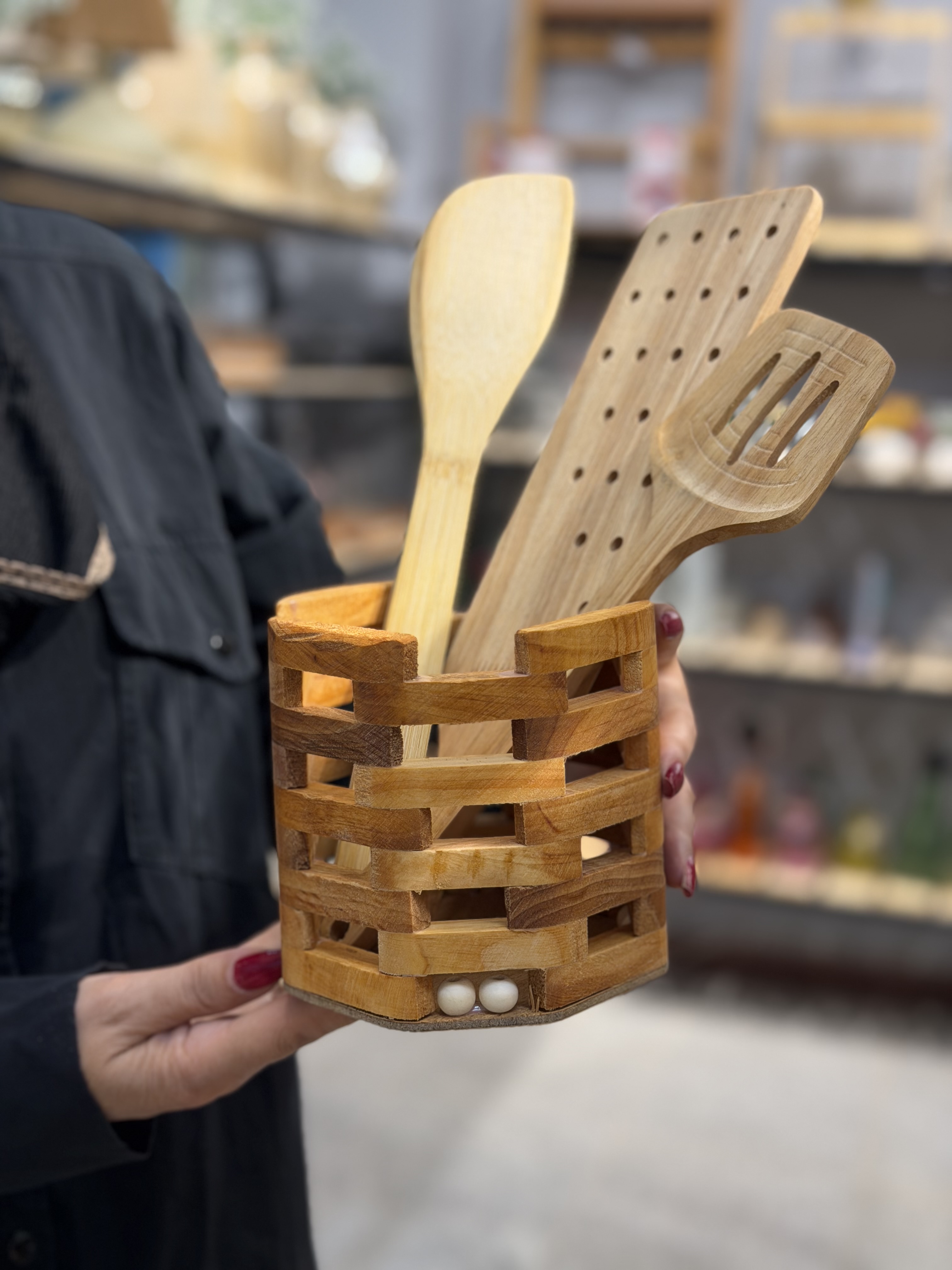 جاقاشقی چوبی ۶ضلعی