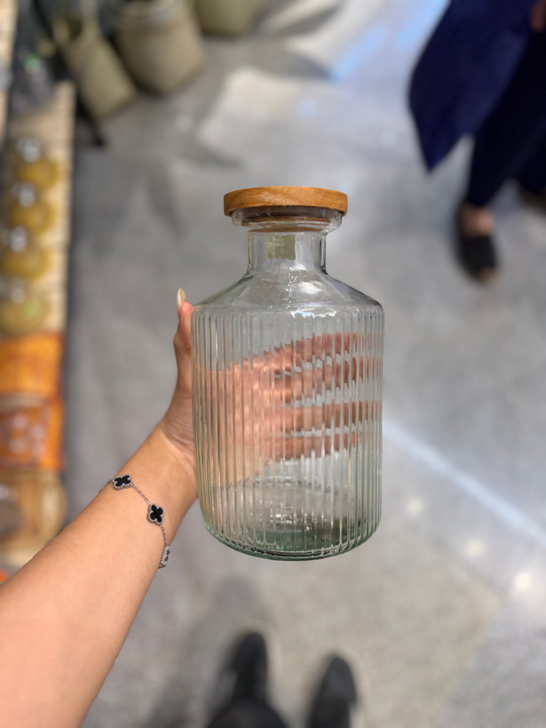 بطری دوغ درب چوبی